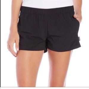 Like new Patagonia Barely Baggies black medium